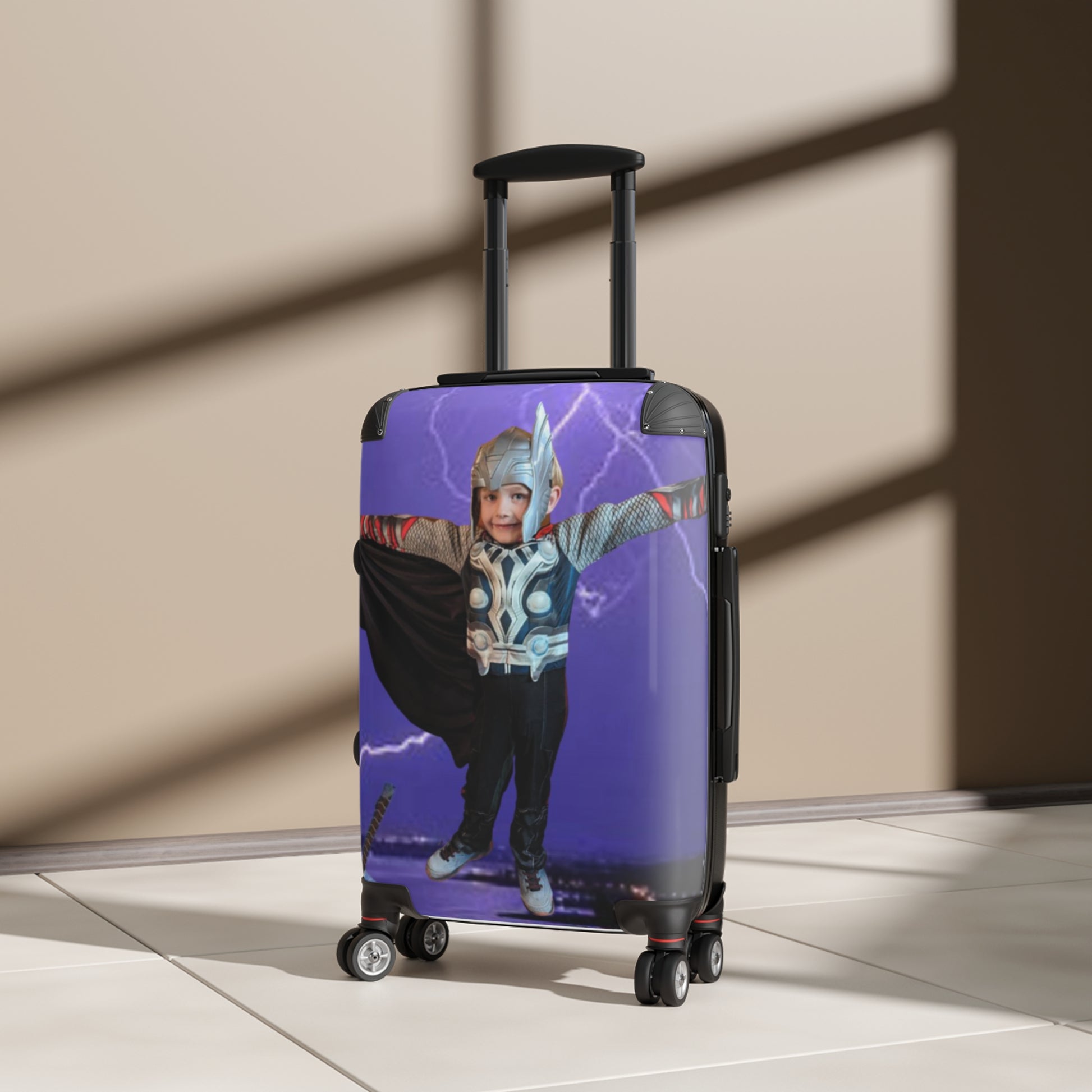 Personalized Photo or Anything you want on Suitcase 3 Sizes 