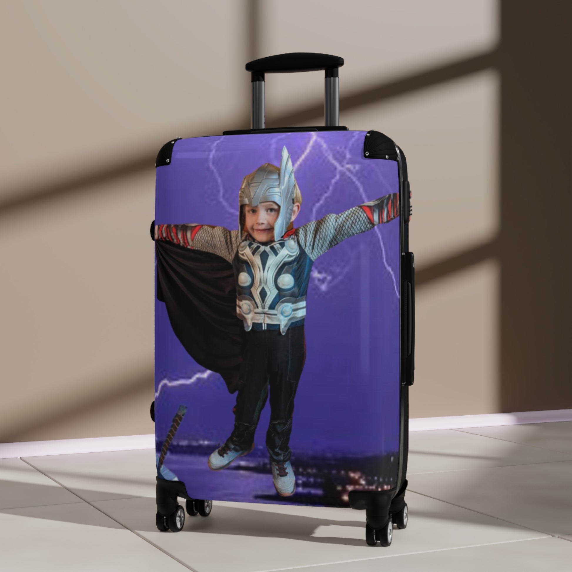 Personalized Photo or Anything you want on Suitcase 3 Sizes 