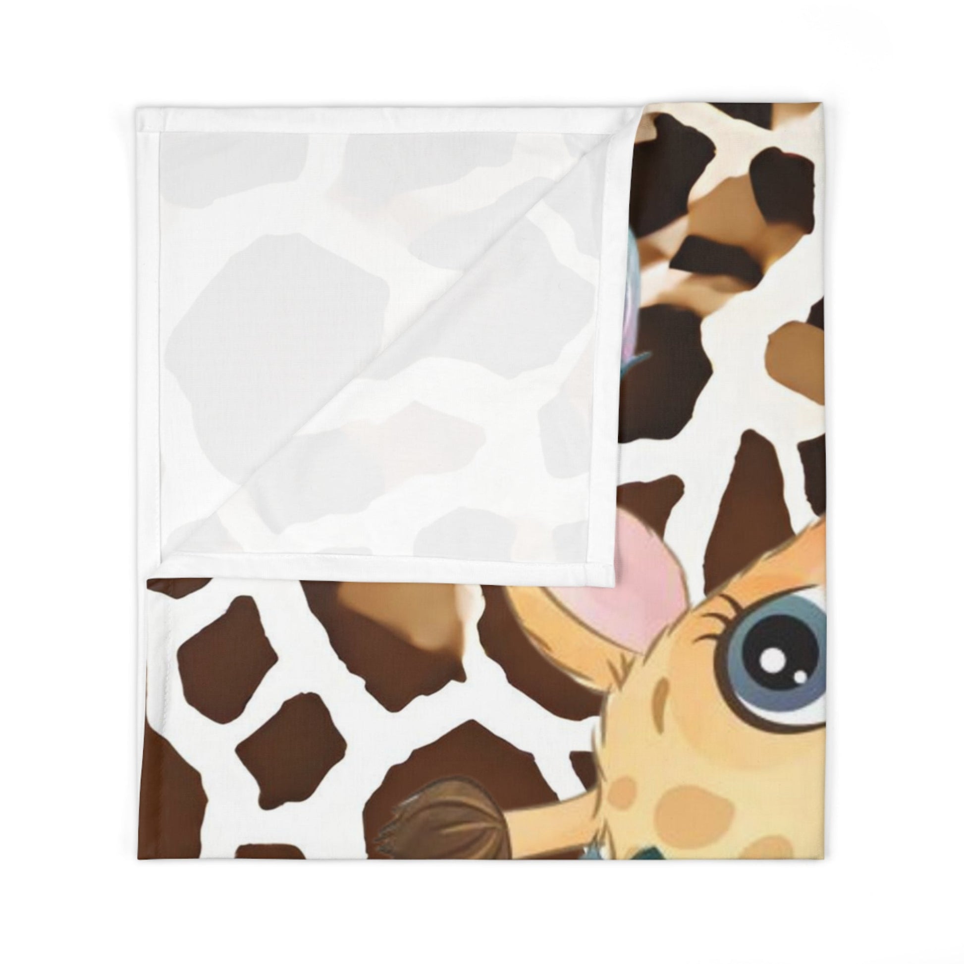 Adorable Baby Giraffe Baby Swaddle Blanket 