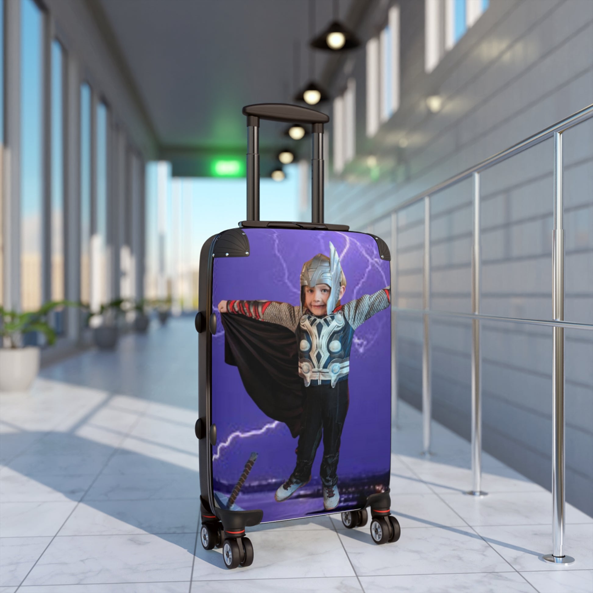 Personalized Photo or Anything you want on Suitcase 3 Sizes 