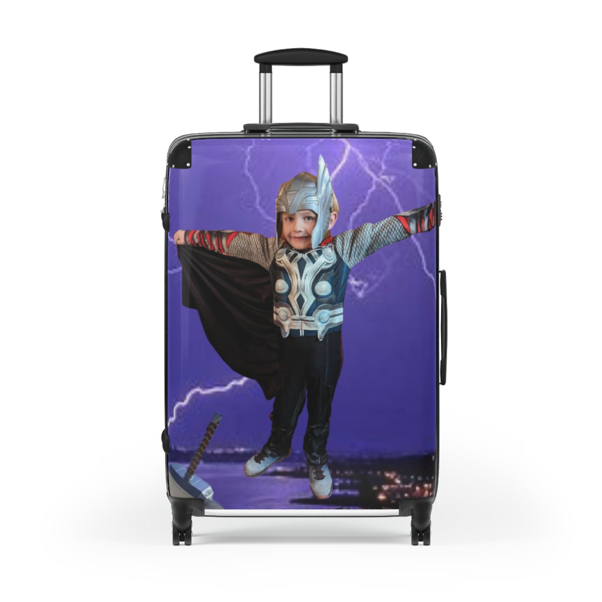 Personalized Photo or Anything you want on Suitcase 3 Sizes 