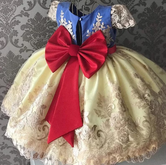 Exquisite Snow White Dress for Infants and Girls Halloween Costume Disney Princess 