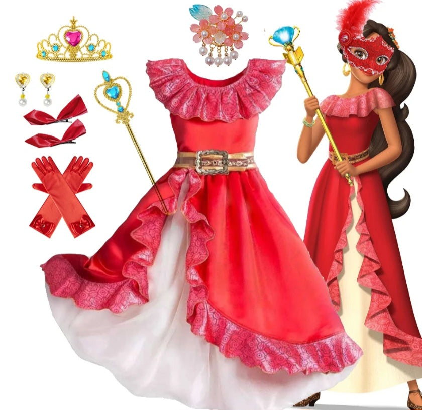 Princess Elena from Avalor Halloween,Birthday Party,Dress Up 