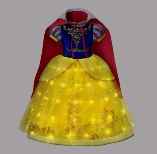 The fairest Snow White Princess Dress Disney inspired Halloween Costume Birthday Parties Dress up 