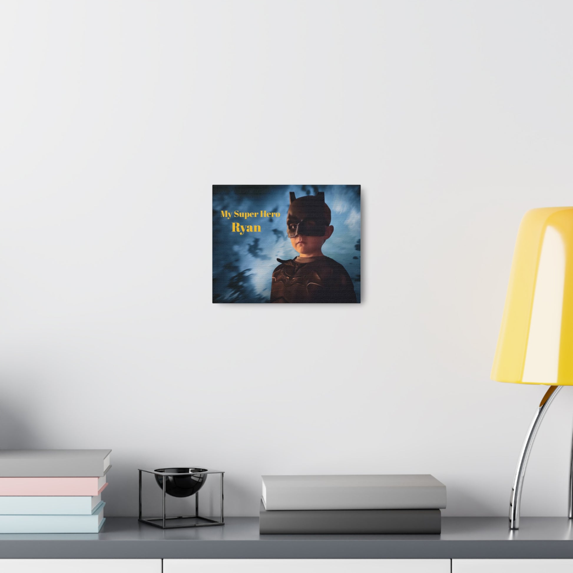 Personalized Custom My Super hero Canvas Gallery Wraps Great Gift 