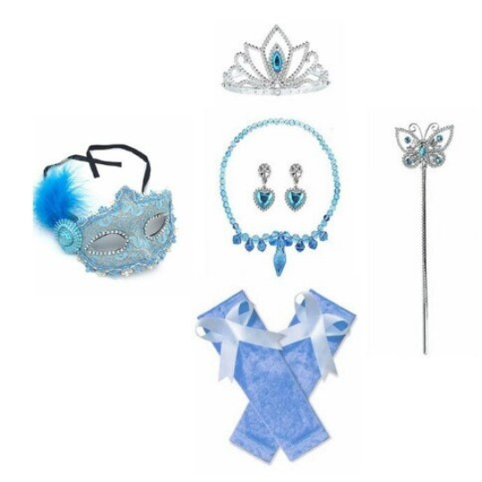 Disney Inspired Cinderella Gown Girl Costume Halloween Costume 