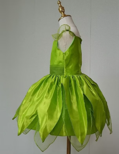 Disney Inspired Tinkerbell  With Wings Optional Light up Wings Fairy costume 