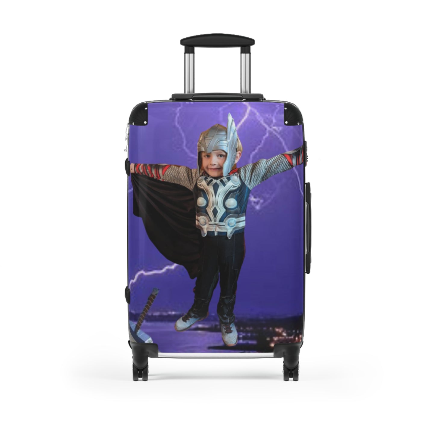 Personalized Photo or Anything you want on Suitcase 3 Sizes 