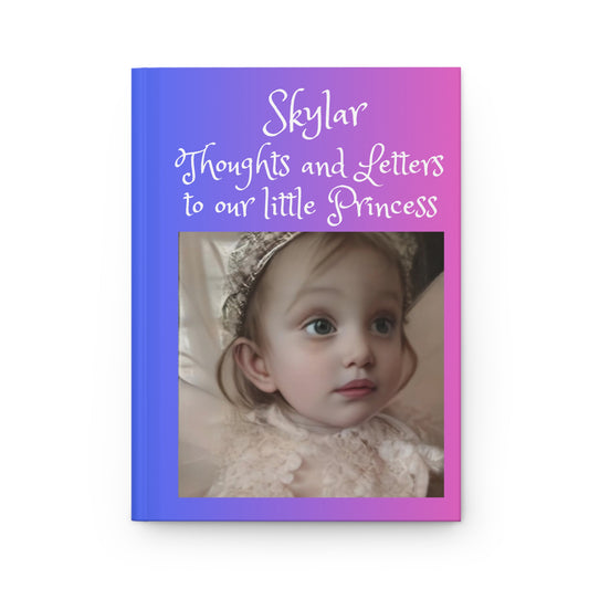 Letters to My Daughter Hardcover Journal Matte To My Princess, Memory Book Birthday, Mother's Day 