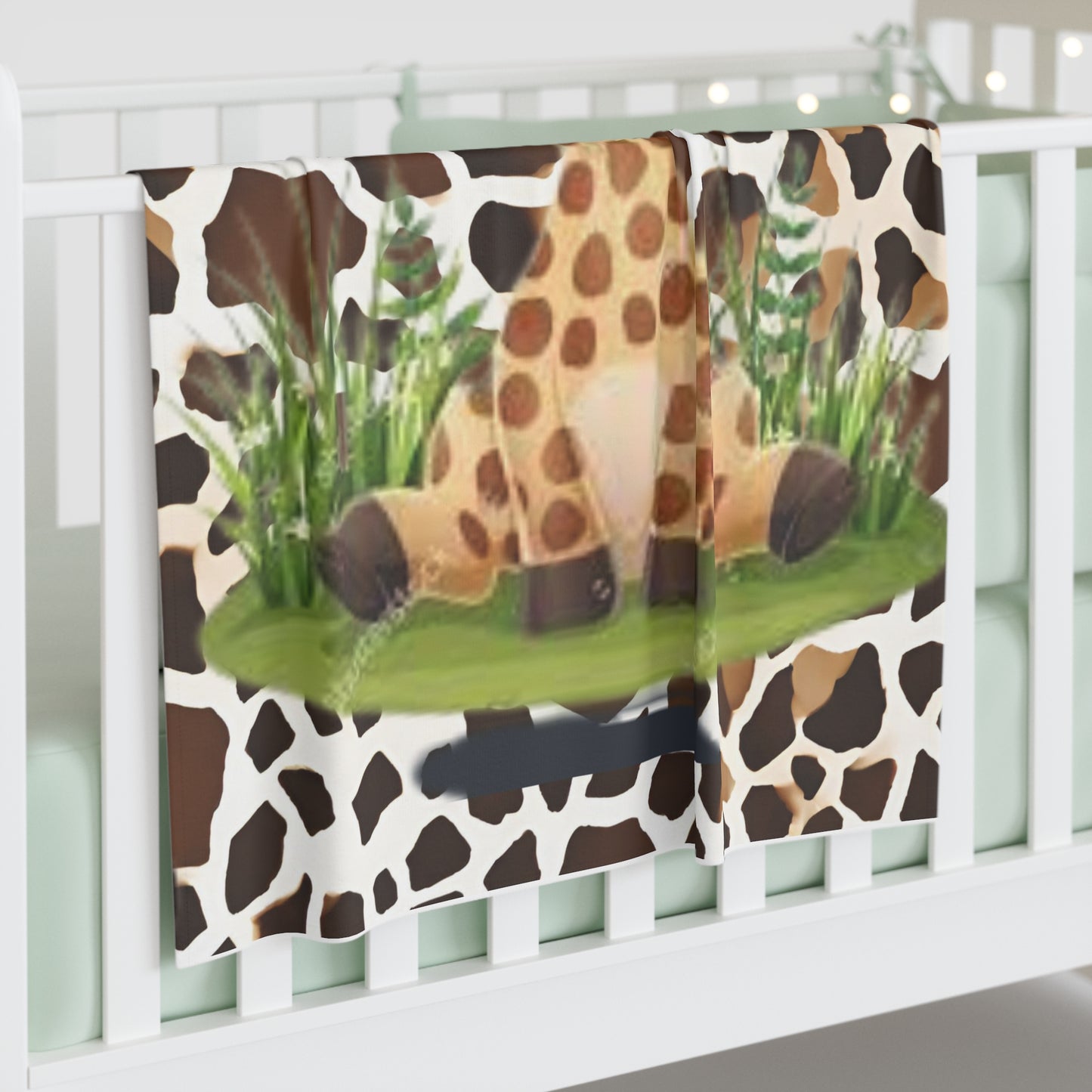 Cute Giraffe Baby Swaddle Blanket 