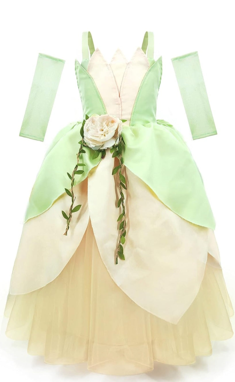 TIANA Disney inspired Princess and the Frog Halloween costume 