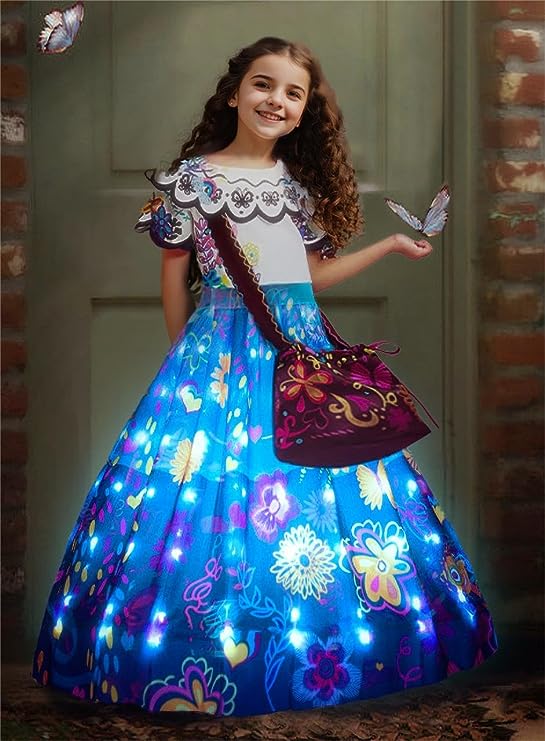 Light up Encanto Princess Disney Girl Halloween 