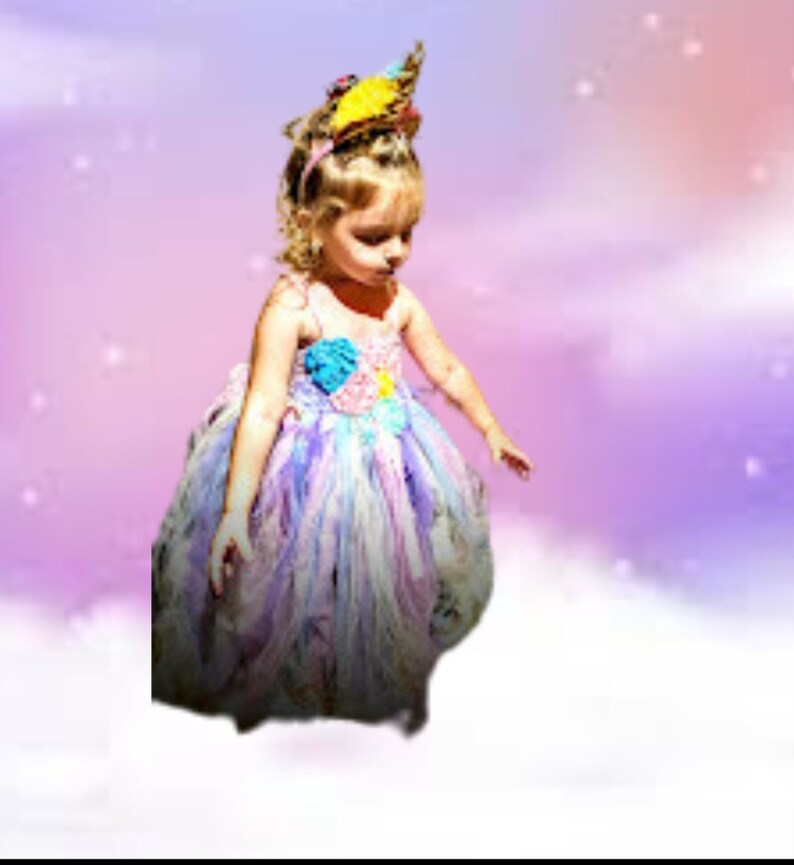Beautiful Unicorn Light up Disney inspired Princess Costume with